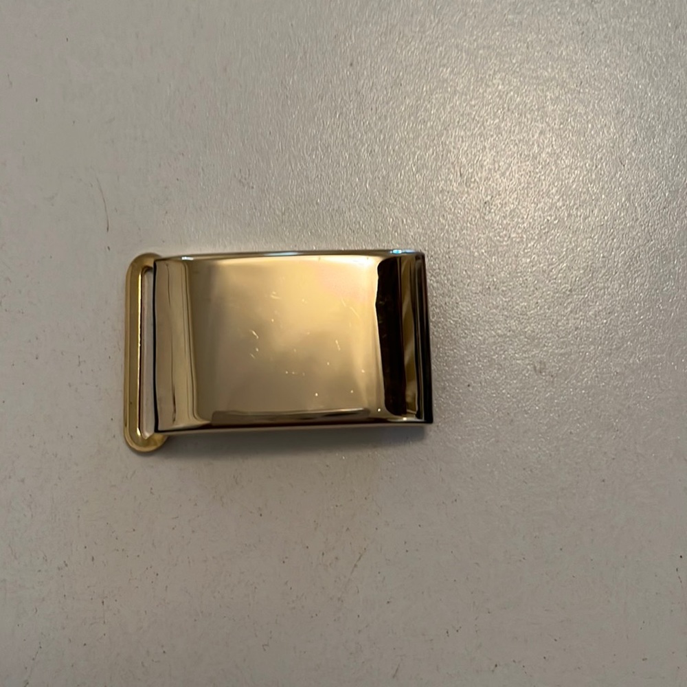 Brooks Brothers sterling belt buckle